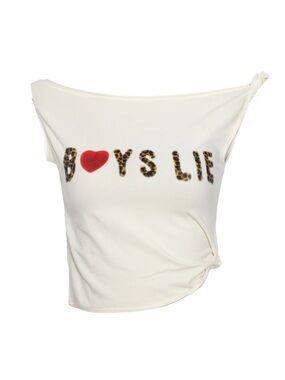 Boys Lie white twisted tank